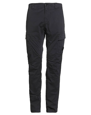 C.P. COMPANY Casual trouser Navy blue 98% Cotton, 2% Elastane