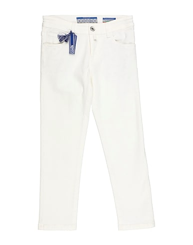 JACOB COHЁN Casual trouser JUNIOR White 93% Cotton, 5% Elastomultiester, 2% Elastane