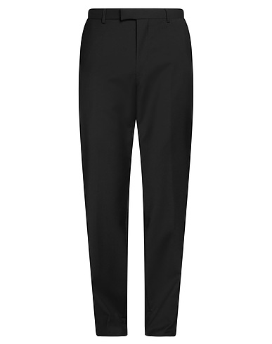 WINDSOR. Casual trouser Black 100% Virgin Wool