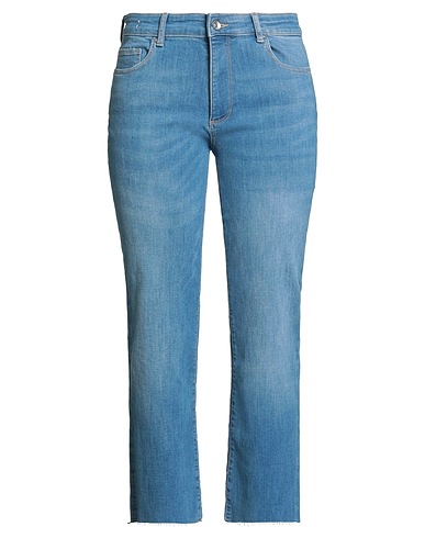 ONLY Jambe droite BLU DENIM 66% Coton biologique, 20% Coton recyclé, 13% Polyester, 1% Élasthanne