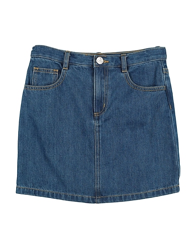 MISS BLUMARINE Jupe en jean 100% Coton