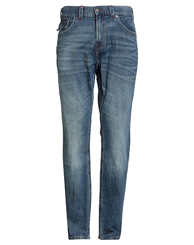 TRUE RELIGION Denim pants Blue 99% Cotton, 1% Elastane