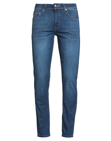 HACKETT Denim pants BLU 72% Cotton, 14% Viscose, 12% Polyester, 2% Elastane