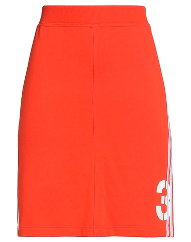 ADIDAS Minigonna Arancione 100% Cotone