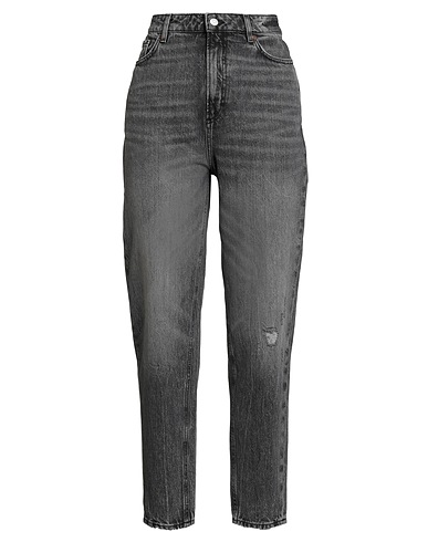 BOSS Denim pants Charcoal 95% Cotton, 5% Elastane