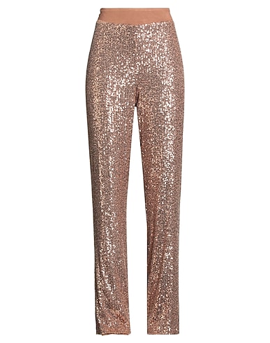 N.O.W. ANDREA ROSATI CASHMERE Leggings Camel 100% Polyester