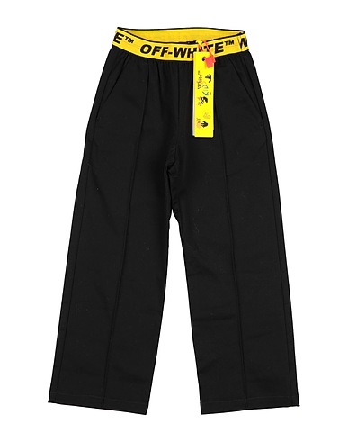 OFF-WHITE™ KIDS Casual trouser Black 98% Cotton, 2% Elastane