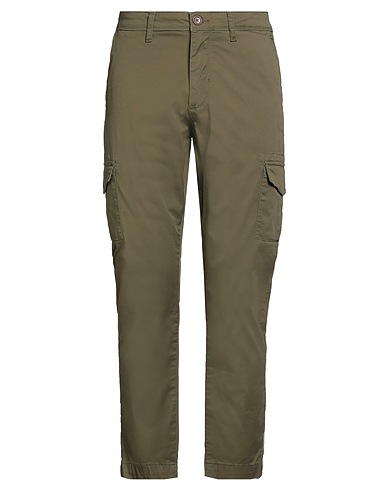 SEINSE Casual pants Military green 98% Cotton, 2% Elastane