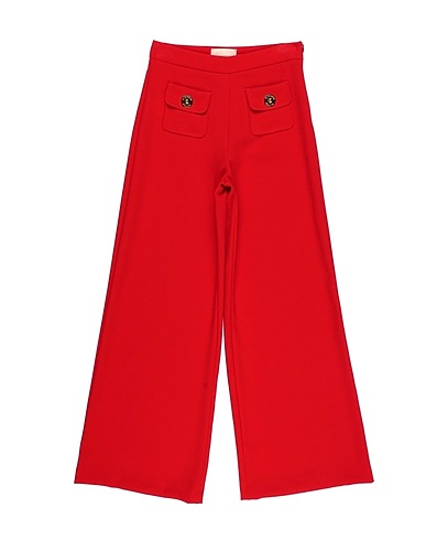 ELISABETTA FRANCHI Pantalone LA MIA BAMBINA Rosso 100% Poliestere