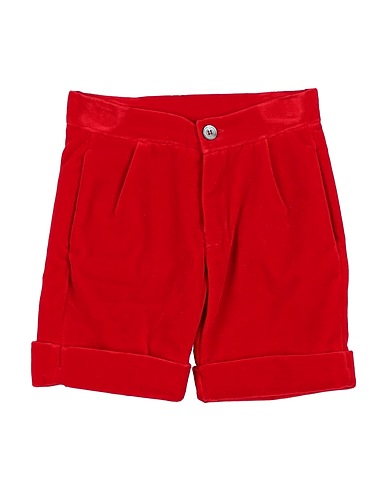 LA STUPENDERIA Shorts & Bermuda Red 84% Cotton, 16% Modal