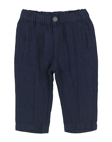 iDO Casual trouser Navy blue 100% Linen