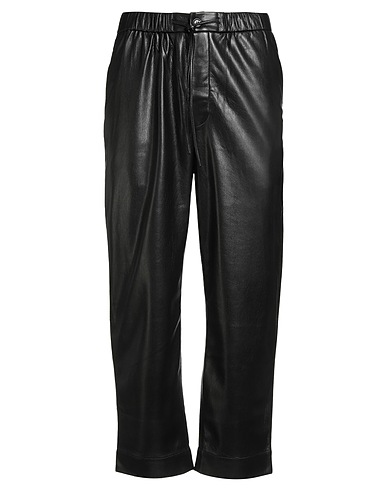 NANUSHKA Casual pants Black 100% Recycled polyester, Polyurethane