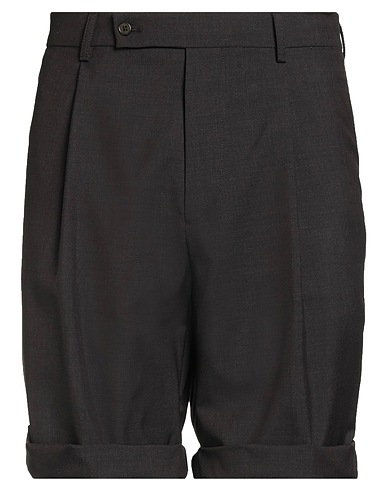 BERWICH Shorts & Bermuda Dark brown 100% Wool