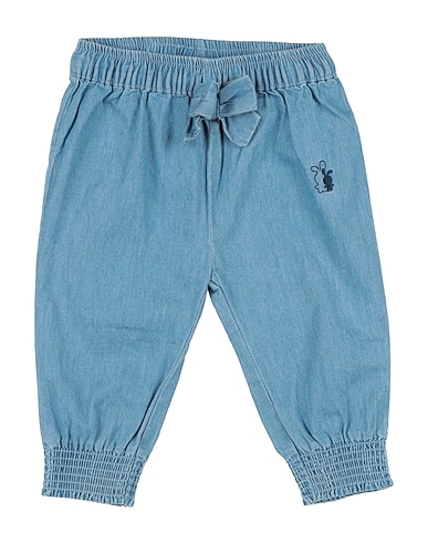 iDO Casual trouser Light blue 100% Cotton