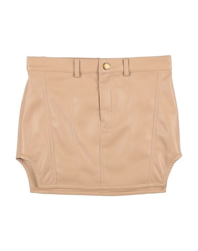PINKO UP Skirt Beige 100% Polyester, Polyurethane