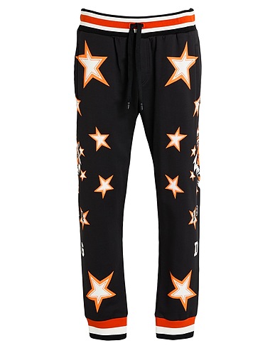 DOLCE&GABBANA Casual pants Black 100% Cotton