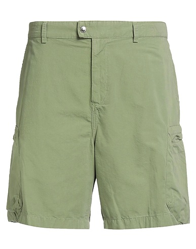 PS PAUL SMITH Shorts & Bermuda Sage green 55% Cotton, 45% Lyocell