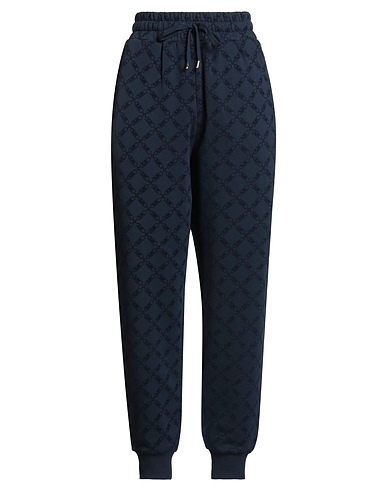 MICHAEL MICHAEL KORS Casual trouser Navy blue 100% Organic cotton