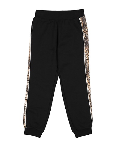 ROBERTO CAVALLI Casual παντελόνι JUNIOR Μαύρο 100% Βαμβάκι