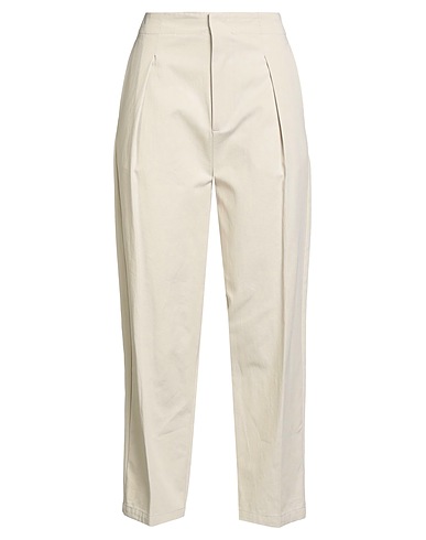 ONE AND OTHER Casual trouser Cream 100% Cotton