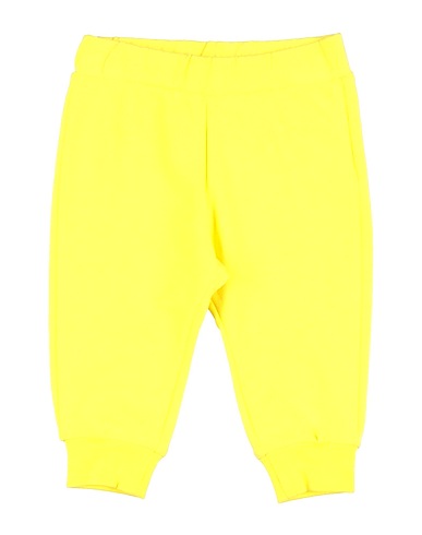 ROBERTO CAVALLI Casual trouser JUNIOR Yellow 94% Cotton, 6% Elastane