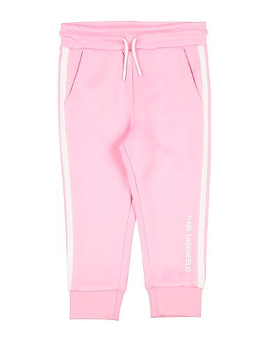 KARL LAGERFELD Casual παντελόνι KIDS Ροζ 51% Βισκόζη, 43% Πολυεστέρας, 6% Ελαστάνη