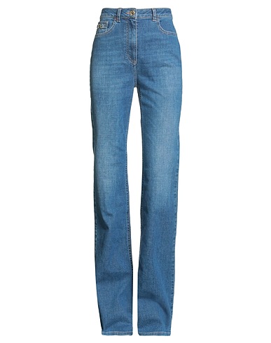 ELISABETTA FRANCHI Bootcut Jeans Blue 89% Cotton, 6% Recycled cotton, 4% Elastomultiester, 1% Elastane