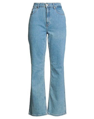 GESTUZ Modèle Boot Cut Bleu 99% Coton, 1% Élasthanne