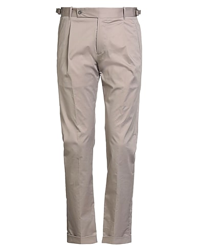 BERWICH Casual pants Grey 97% Cotton, 3% Elastane