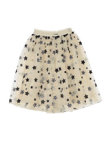 TWINSET Skirt Ivory 100% Polyamide, Polyester