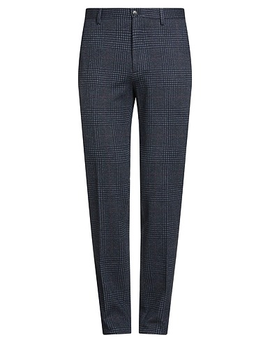 ETRO Casual trouser Navy blue 63% Cotton, 37% Wool