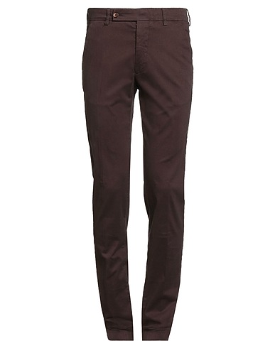 BERWICH Casual trouser VISSUTO Chocolate brown 98% Cotton, 2% Elastane