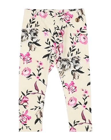 ROBERTO CAVALLI Leggings Off white 94% Cotton, 6% Elastane