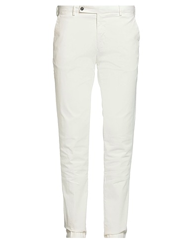 BERWICH Pantalone Bianco 98% Cotone, 2% Elastan