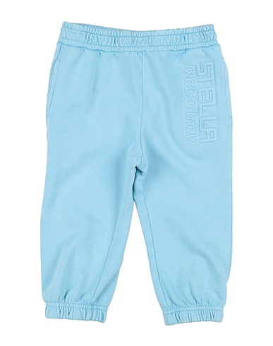 STELLA McCARTNEY KIDS Pantalone Blu chiaro 100% Cotone