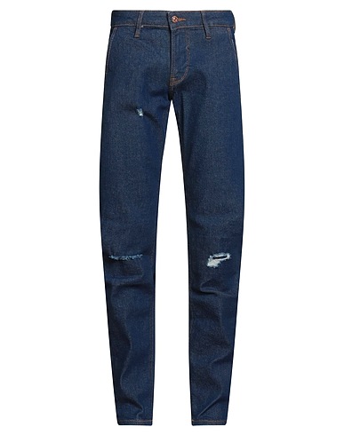 GUESS Denim trousers Blue 94% Cotton, 4% Polyester, 2% Elastane