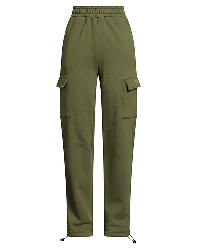 SHOE Pantalone Verde militare 70% Cotone, 30% Poliestere