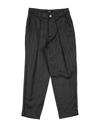BALMAIN Casual trouser Black 54% Wool, 33% Viscose, 13% Polyamide
