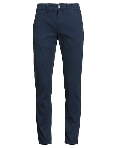 JECKERSON Casual pants Navy 96% Cotton, 4% Elastane