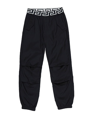 VERSACE YOUNG Casual trouser Midnight blue 100% Polyamide