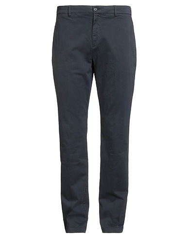 CRUNA Casual trouser Navy blue 97% Cotton, 3% Elastane