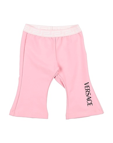 VERSACE YOUNG Casual pants Pink 94% Cotton, 6% Elastane