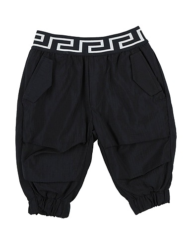 VERSACE YOUNG Casual trouser Midnight blue 100% Polyamide