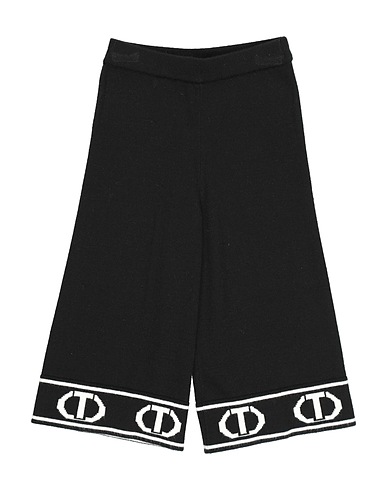 TWINSET Casual pants Black 50% Viscose, 25% Polyamide, 25% Polyester