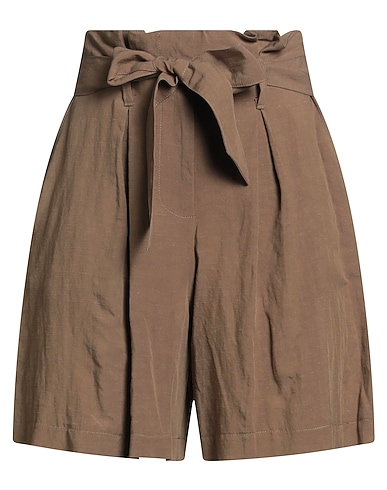 KAOS JEANS Shorts y Bermudas KHAKI 60% Viscosa, 40% Lino