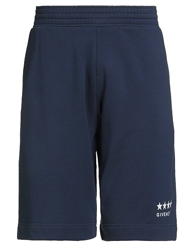 GIVENCHY Shorts & Bermuda Midnight blue 100% Cotton