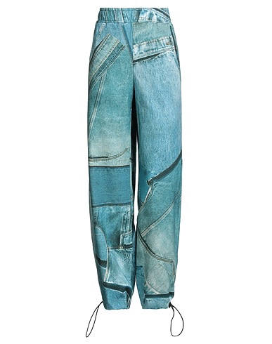 VERSACE JEANS COUTURE Casual trouser Blue 100% Cotton
