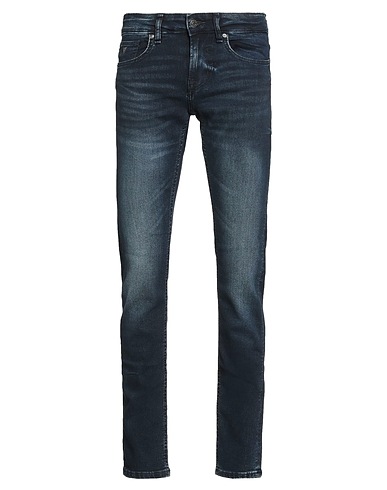 GUESS Denim trousers Blue 79% Cotton, 19% Polyester, 2% Elastane