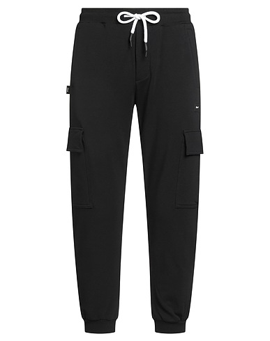 SHOE Повседневные брюки Чёрный 94% Хлопок, 6% Эластан