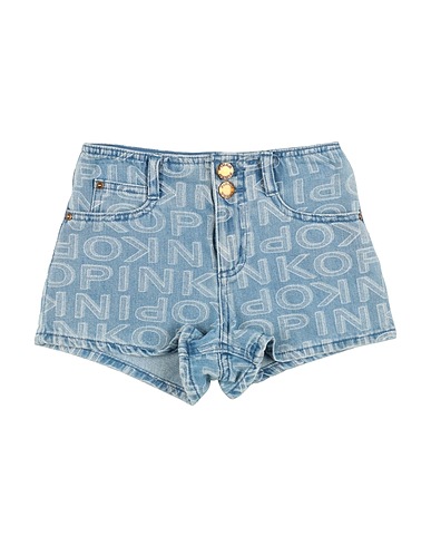 PINKO UP Denim shorts Blue 100% Cotton